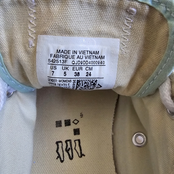 Converse mint green low top - Picture 6 of 6